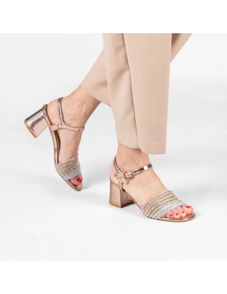 Kharisma sandalo elegante con strass